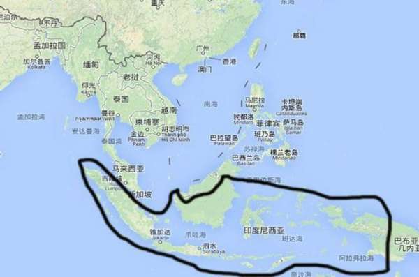 印尼离中国多远