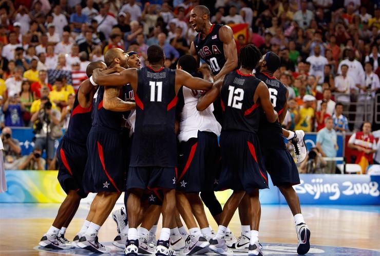 美国男篮vs西班牙2008