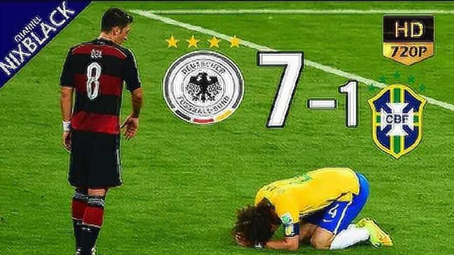 2014世界杯德国对巴西球迷表情